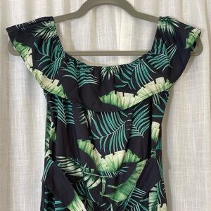 Chicme Jungle print jumper one piece size medium